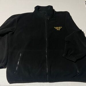 Vintage Gold’s Gym Staff Polar Fleece Zippered Jacket